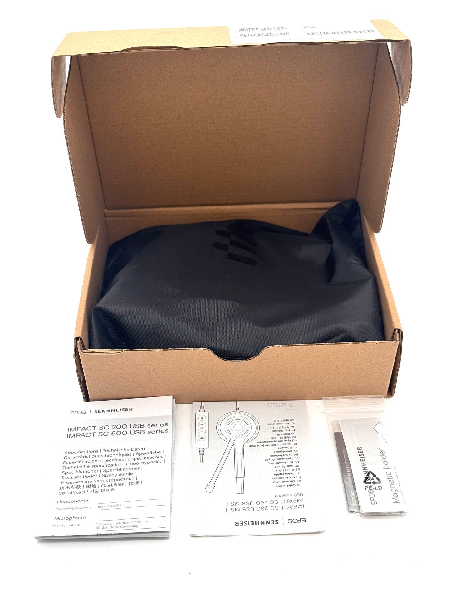EPOS Sennheiser SC260 USB MS II Stereo Headset - New Open Box -