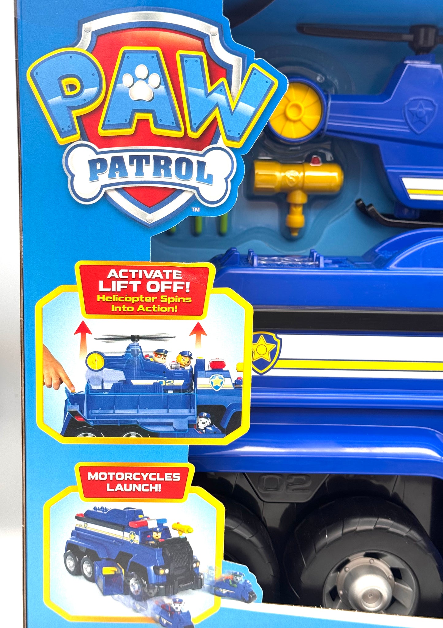 Spin Master Paw Patrol Chase Ultimate Police Cruiser - New In Box