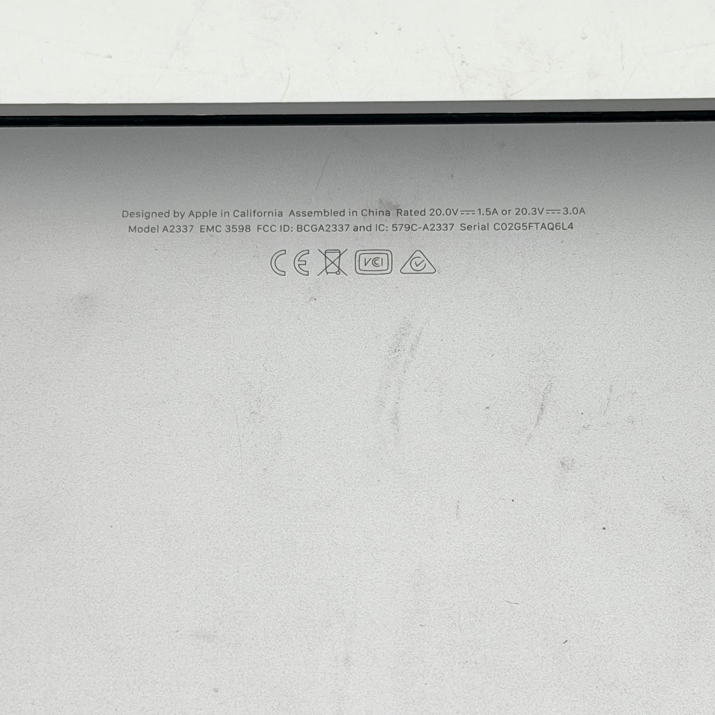 Apple MacBook Air 13-inch M1 A2337 2020 256GB 8GB Space Gray