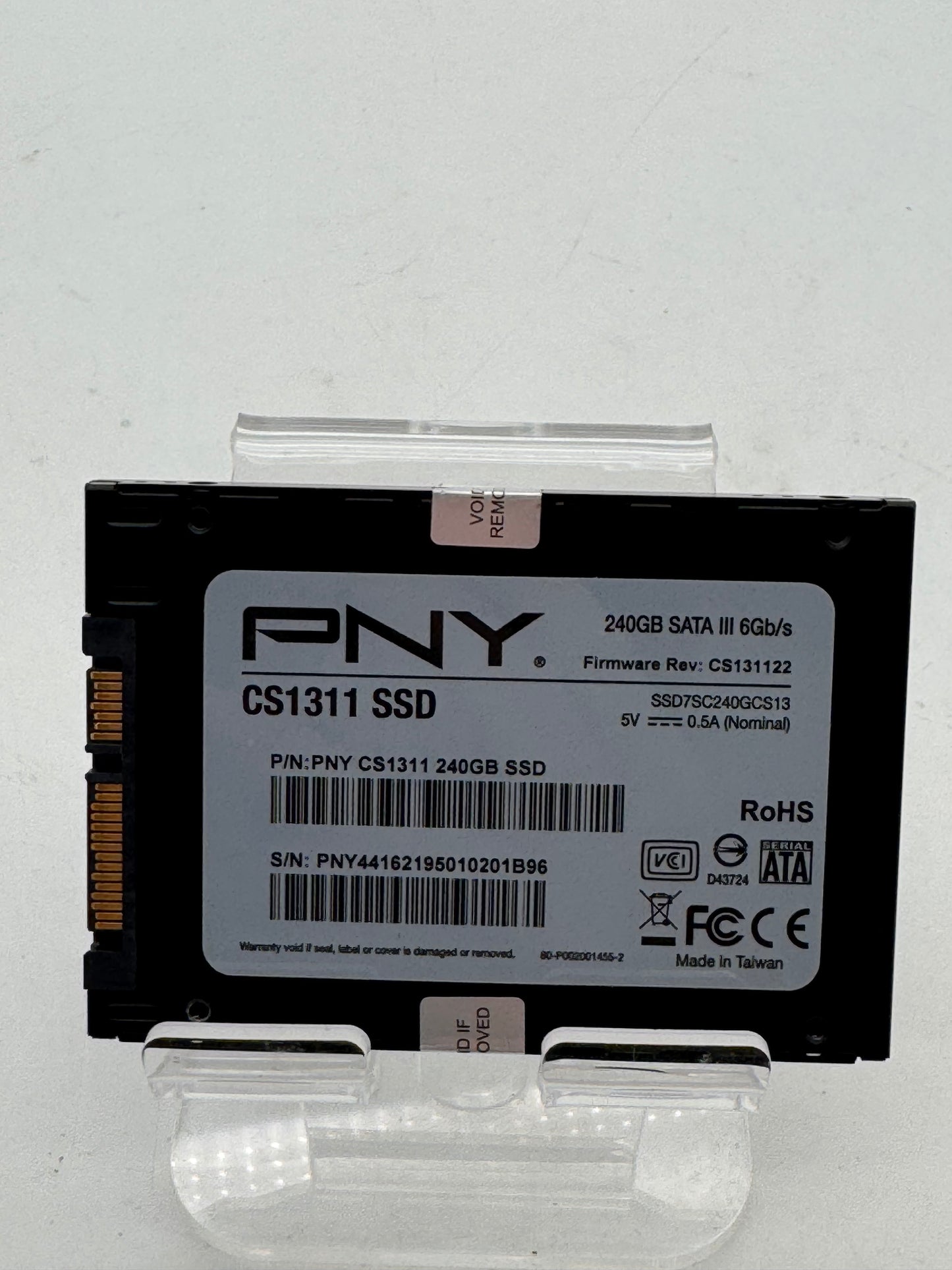 PNY CS1311 240GB 2.5" SATA III 6Gb/s Internal Solid State Drive SSD TESTED