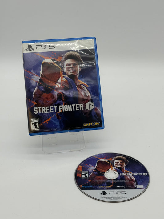 PlayStation 5 Street Fighter 6 Video Game - Used with Box