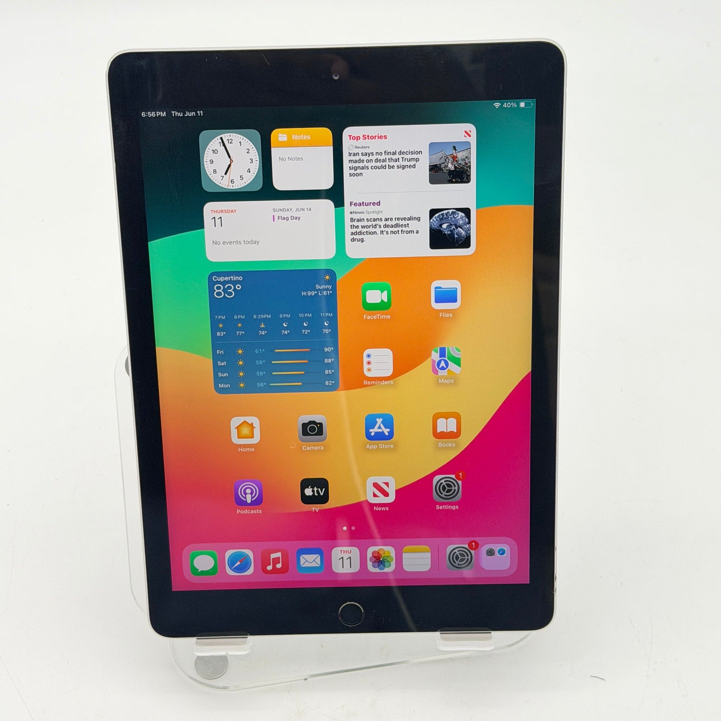 Apple iPad 6th Gen 32GB Wi‑Fi Only Gray - Used A