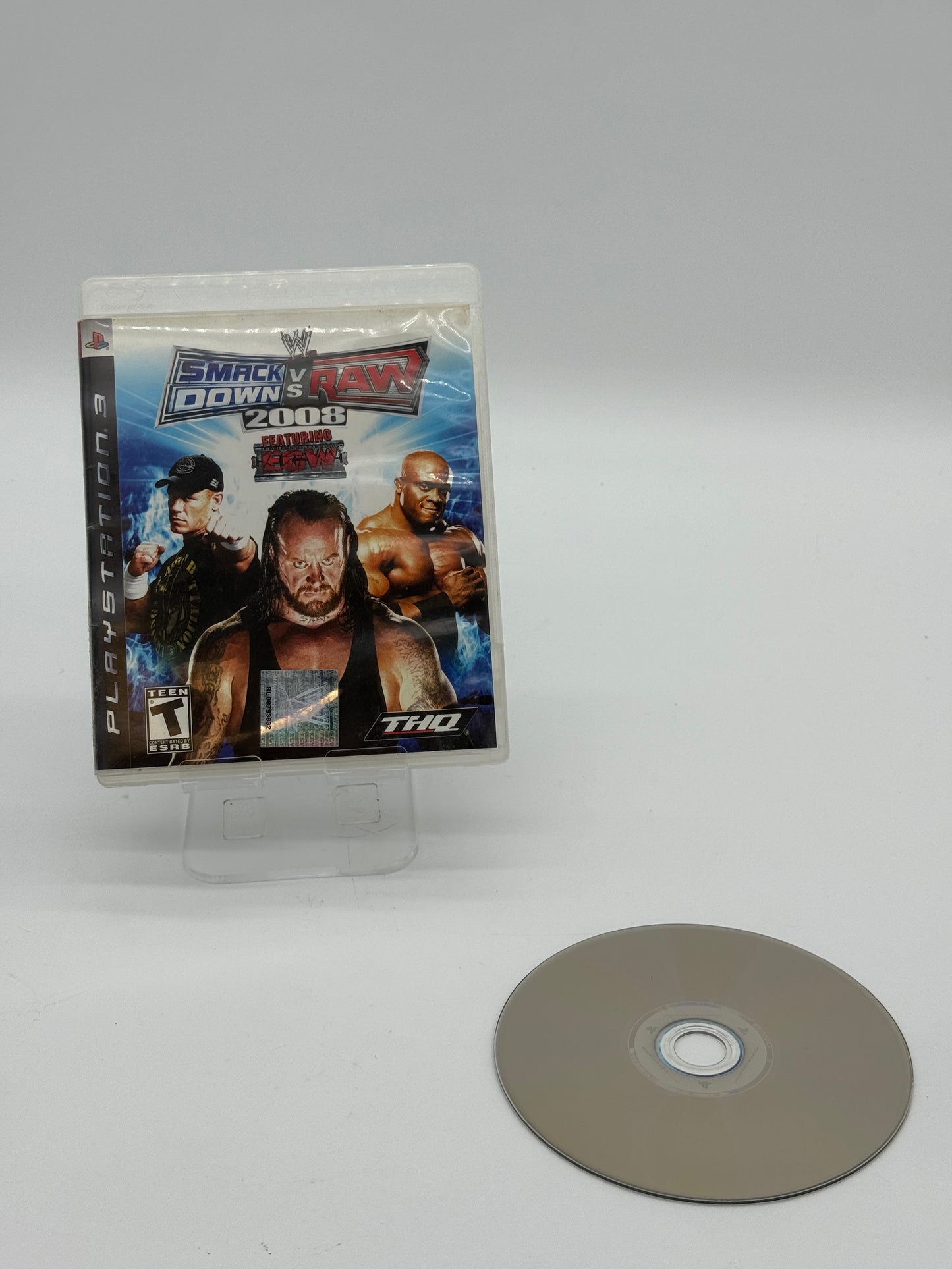 Playstation 3 WWE Smackdown vs. Raw 2008 - Used with Box - Great Condition
