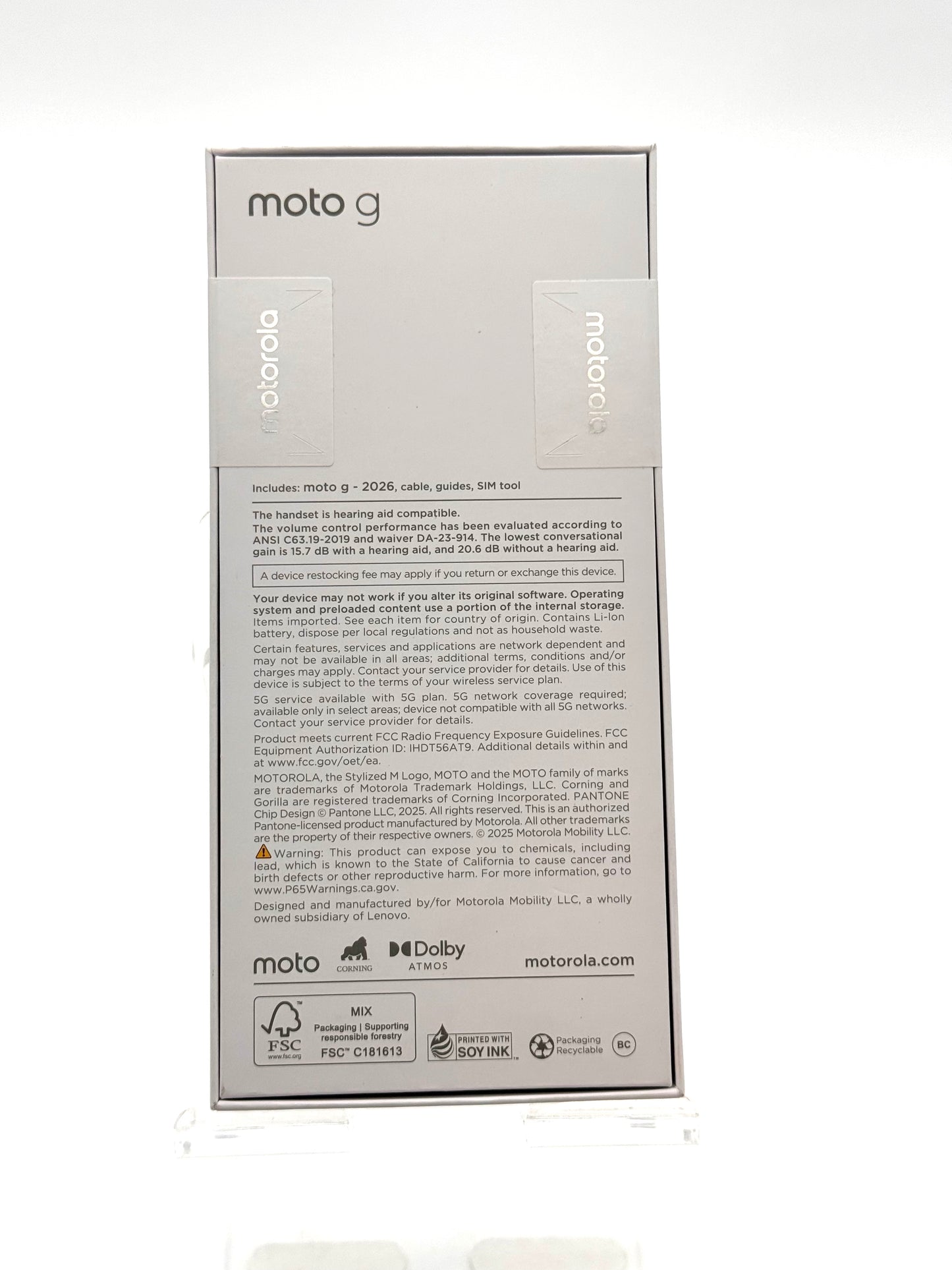 Motorola Moto G 2026  - New In Box -