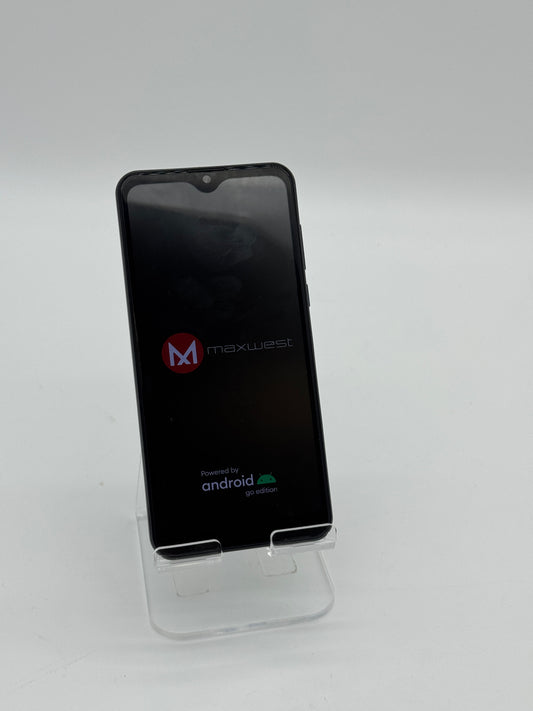Maxwest Nitro N62 - Used Black Cell Phone, 32GB, Clean IMEI