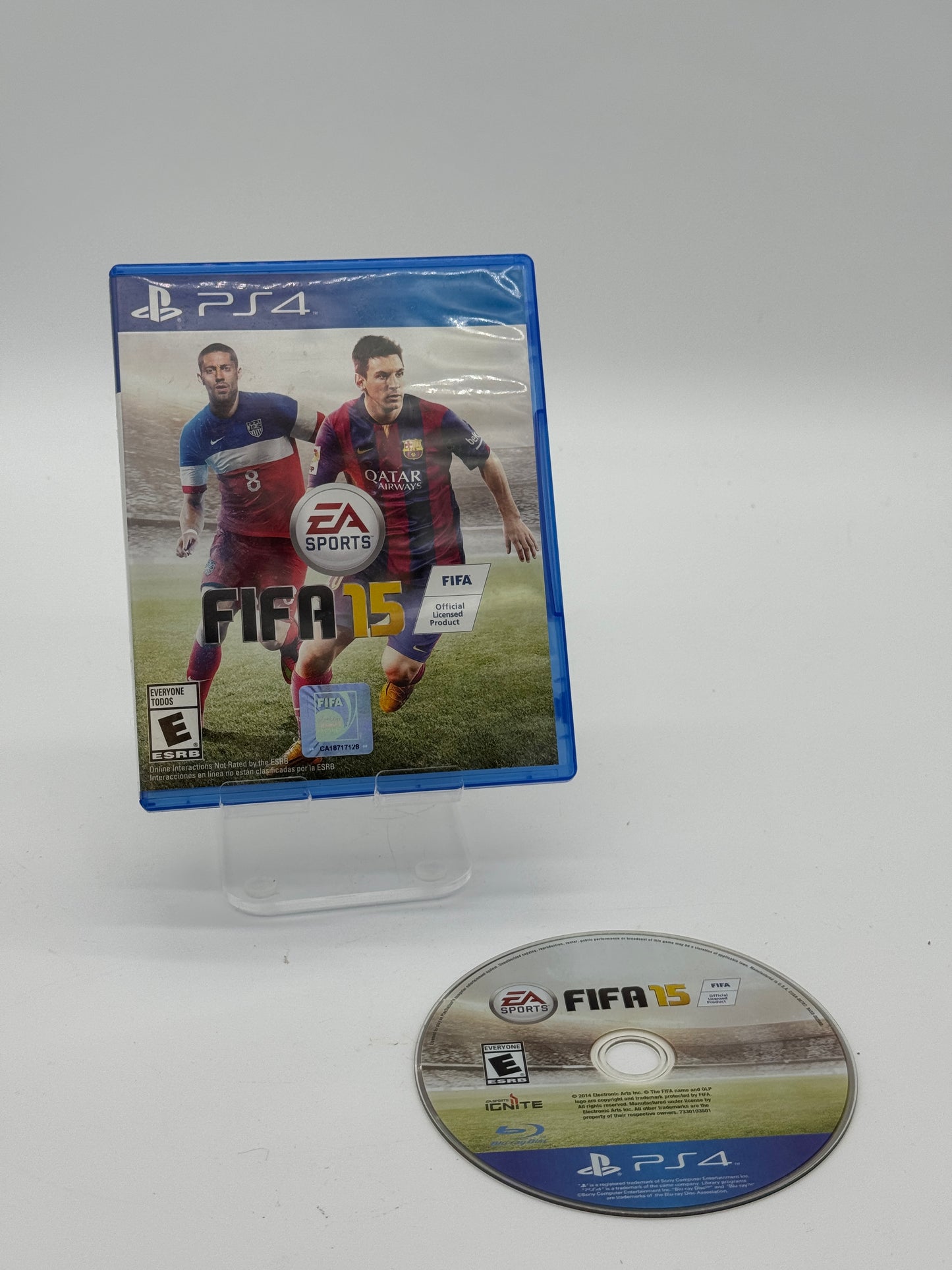 Used PlayStation 4 FIFA 15 Video Game - Great Condition with Box