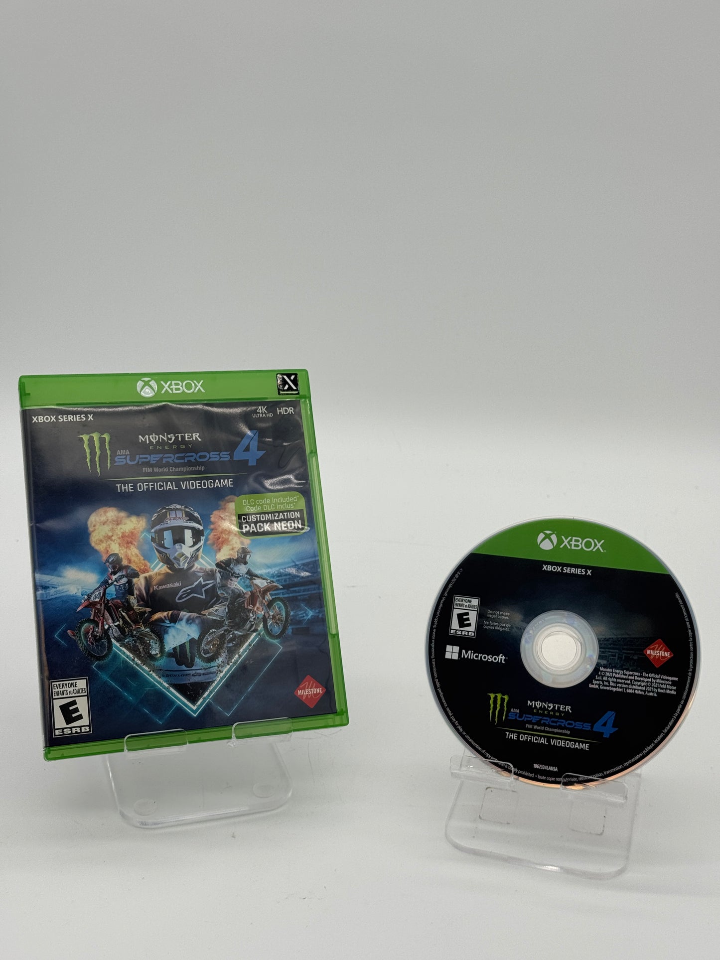 Xbox Series X Monster Energy Supercross 4 - Used with Box