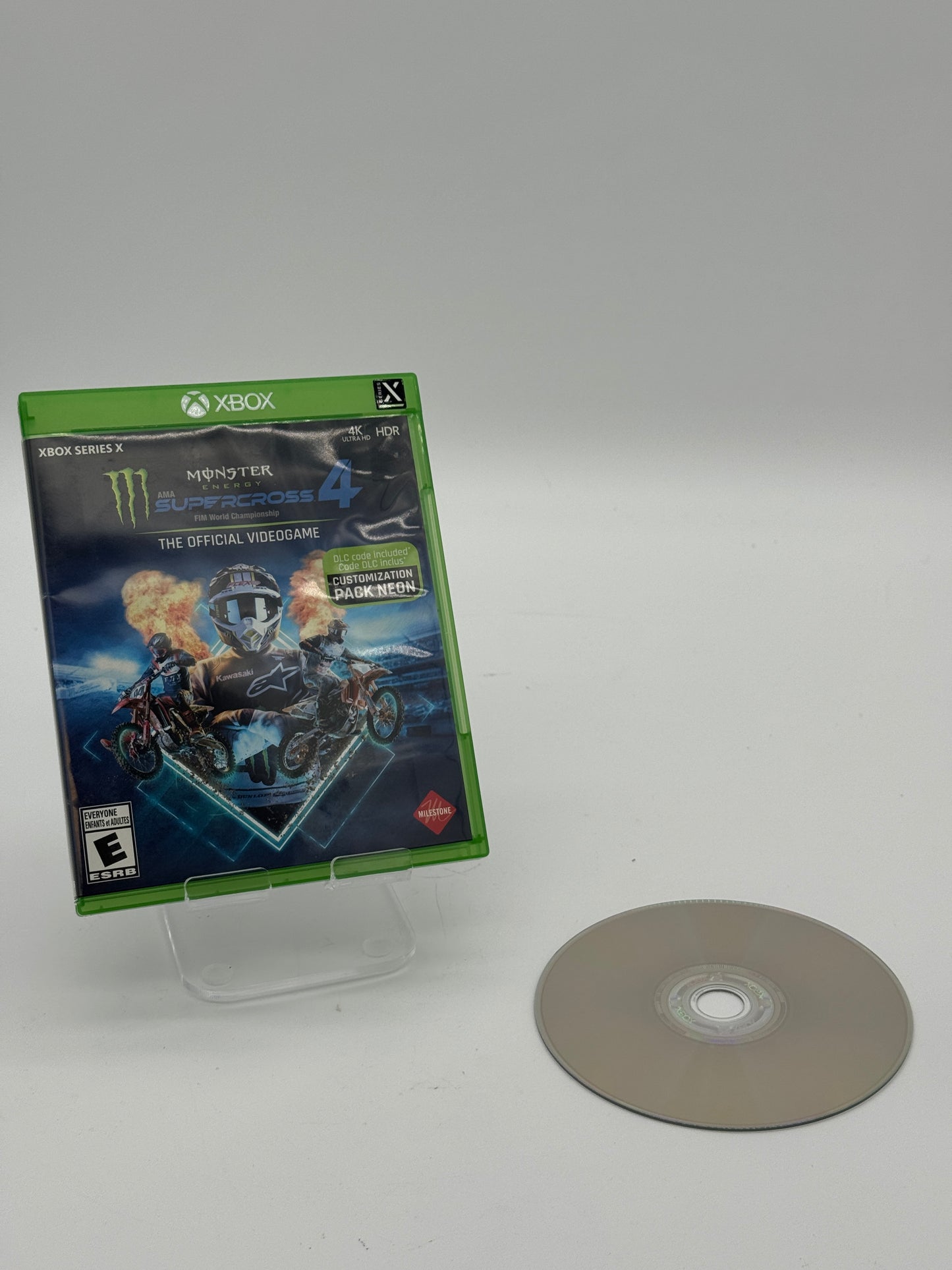 Xbox Series X Monster Energy Supercross 4 - Used with Box