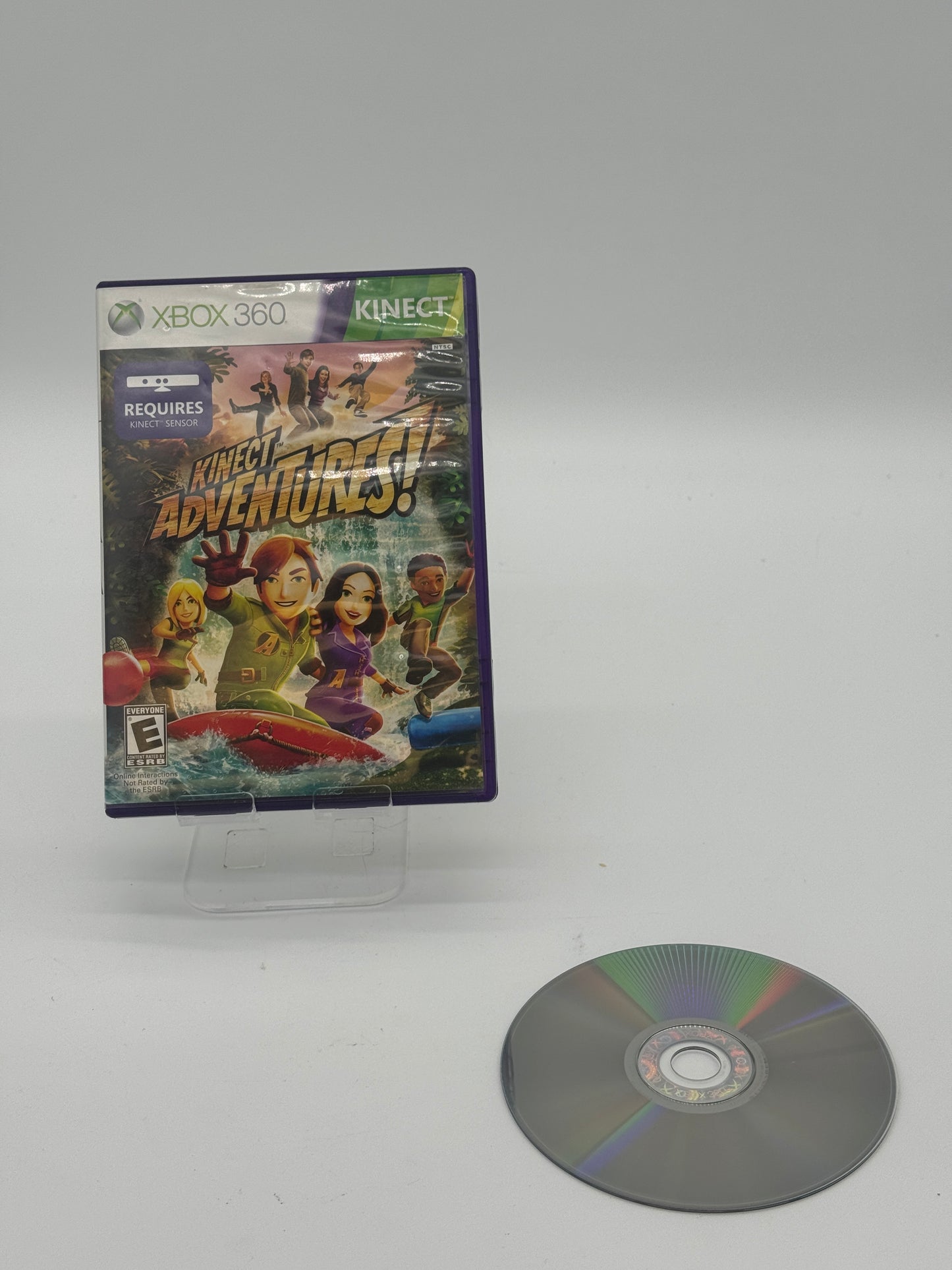 Xbox 360 Kinect Adventures - Used with Box - Game Tested - Free Shipping!
