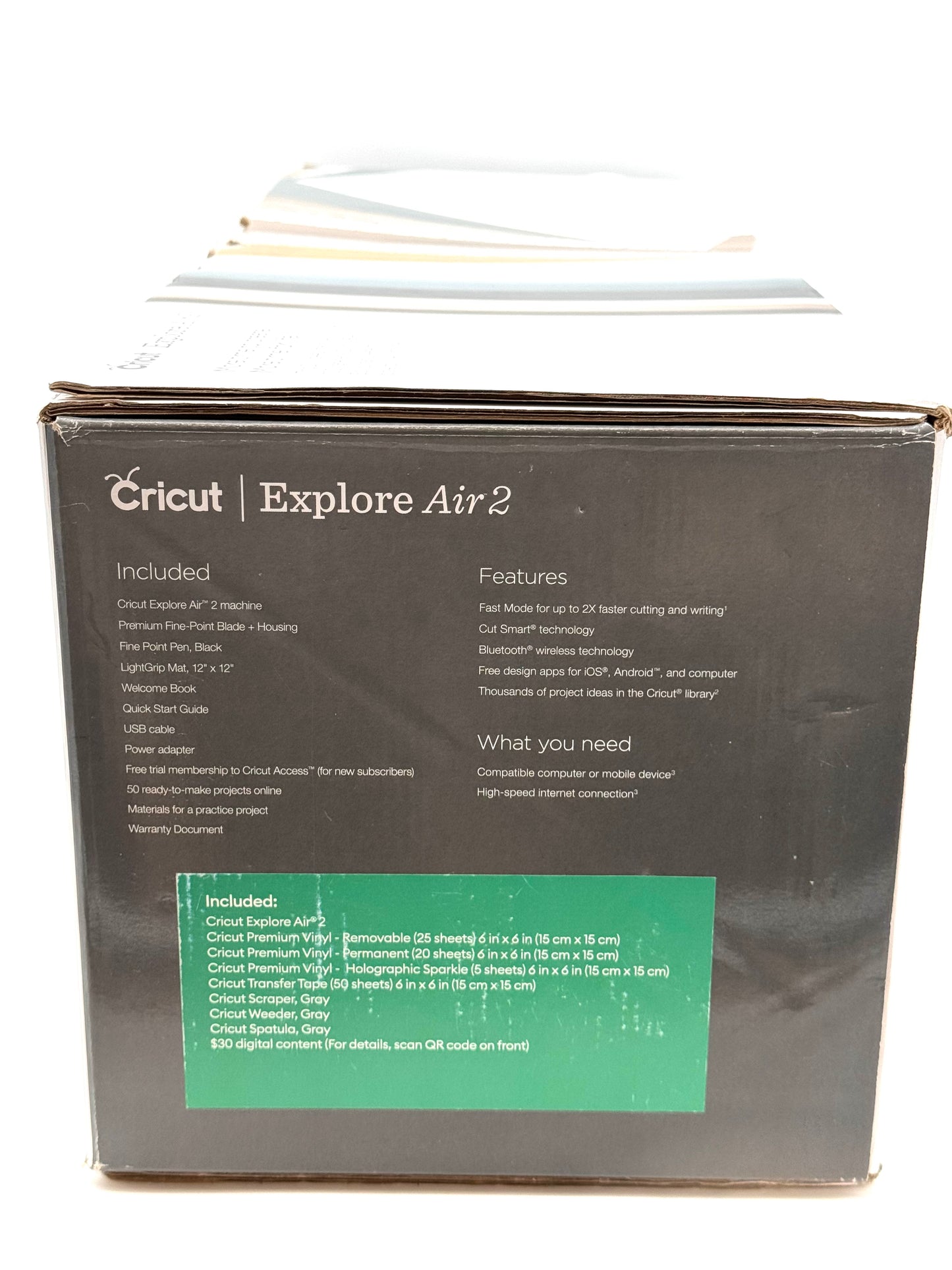 Circuit Explore Air 2 Home Goods White New In Box