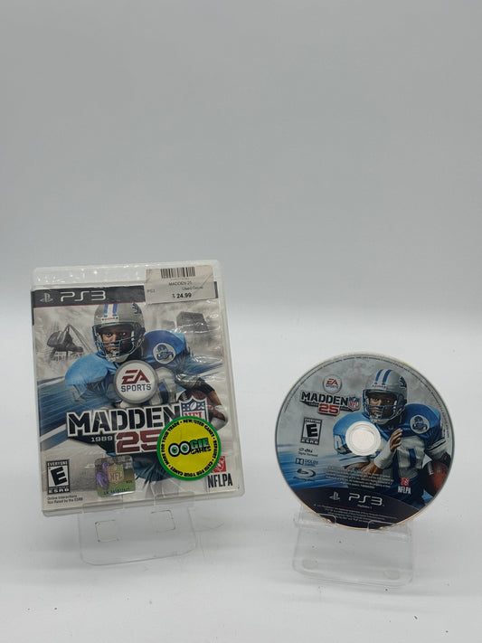Madden NFL 25 for Playstation 3 - Used with Box