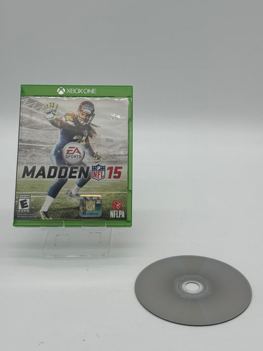 Xbox One Madden NFL 15 - Used with Box - Great Condition