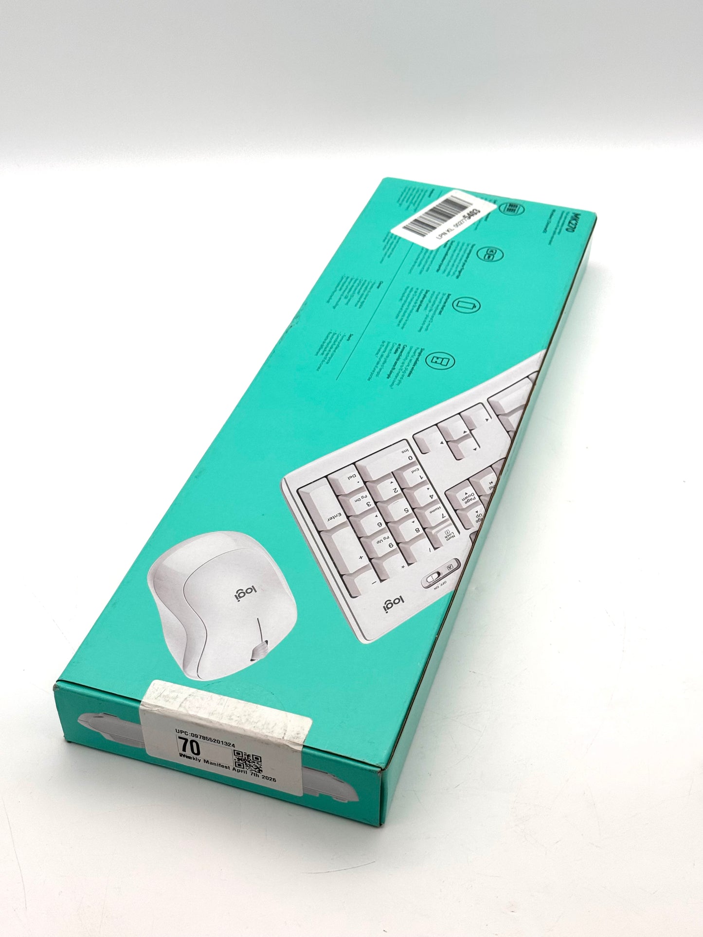 Logitech MK270 Wireless Keyboard and Mouse Combo USB Nano Receiver - NEW IN BOX