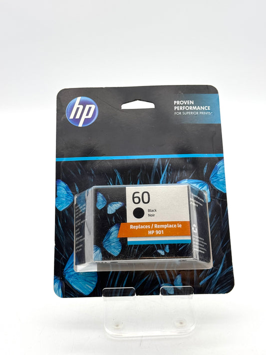 HP 60 Black Original Ink Cartridge  *** New & Sealed ***