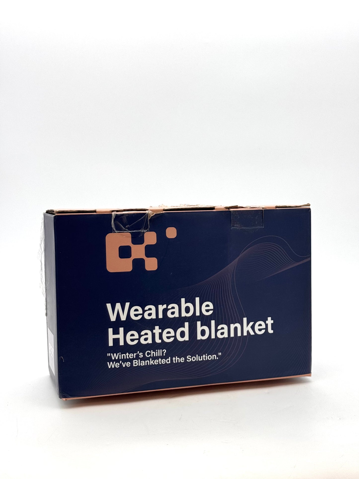 Wearable Heated Blanket 43'' x 59'' Brown New In Box