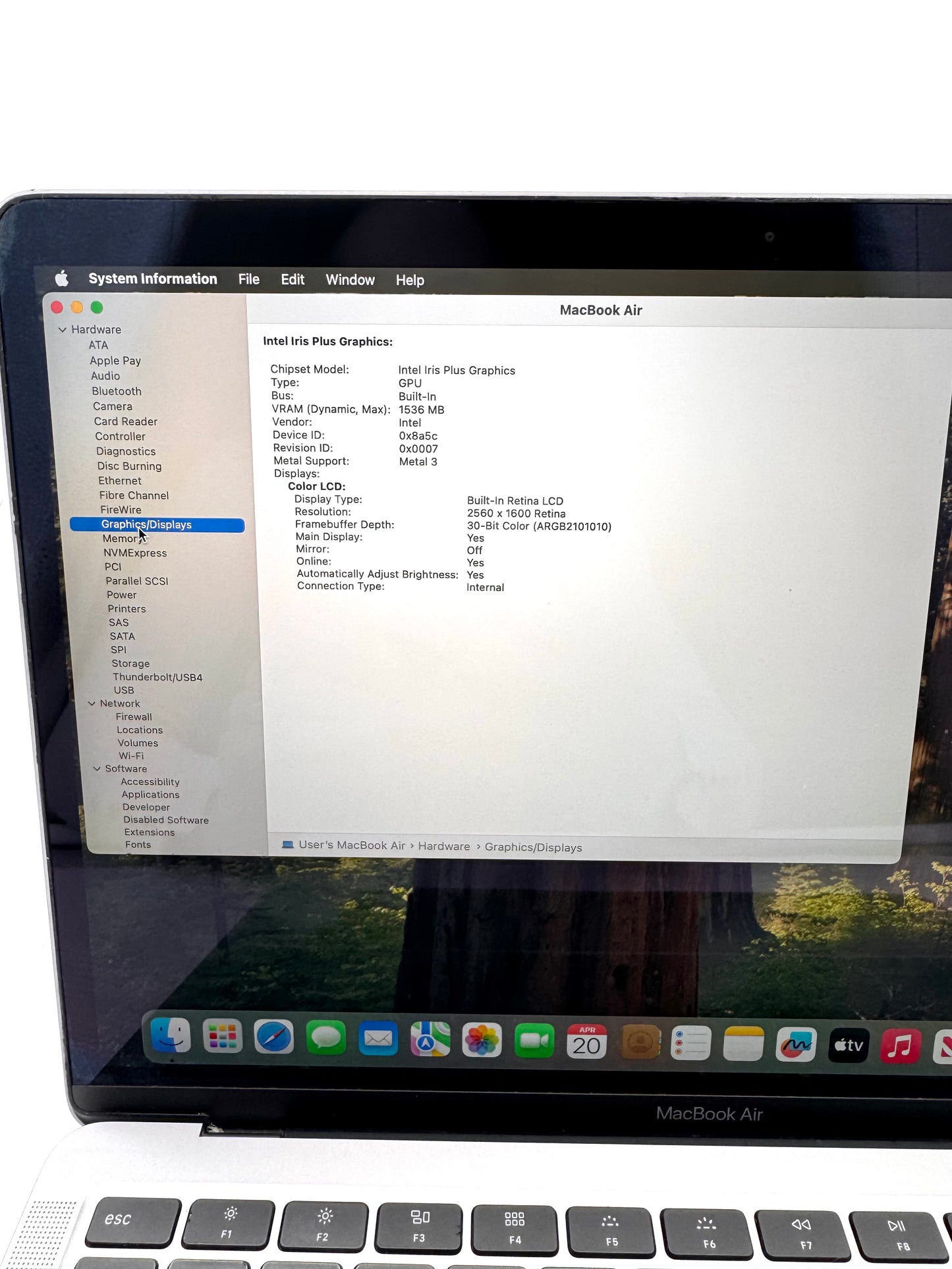 Apple MacBook Pro A1708 13 Core i5 8GB 256GB Silver 2017