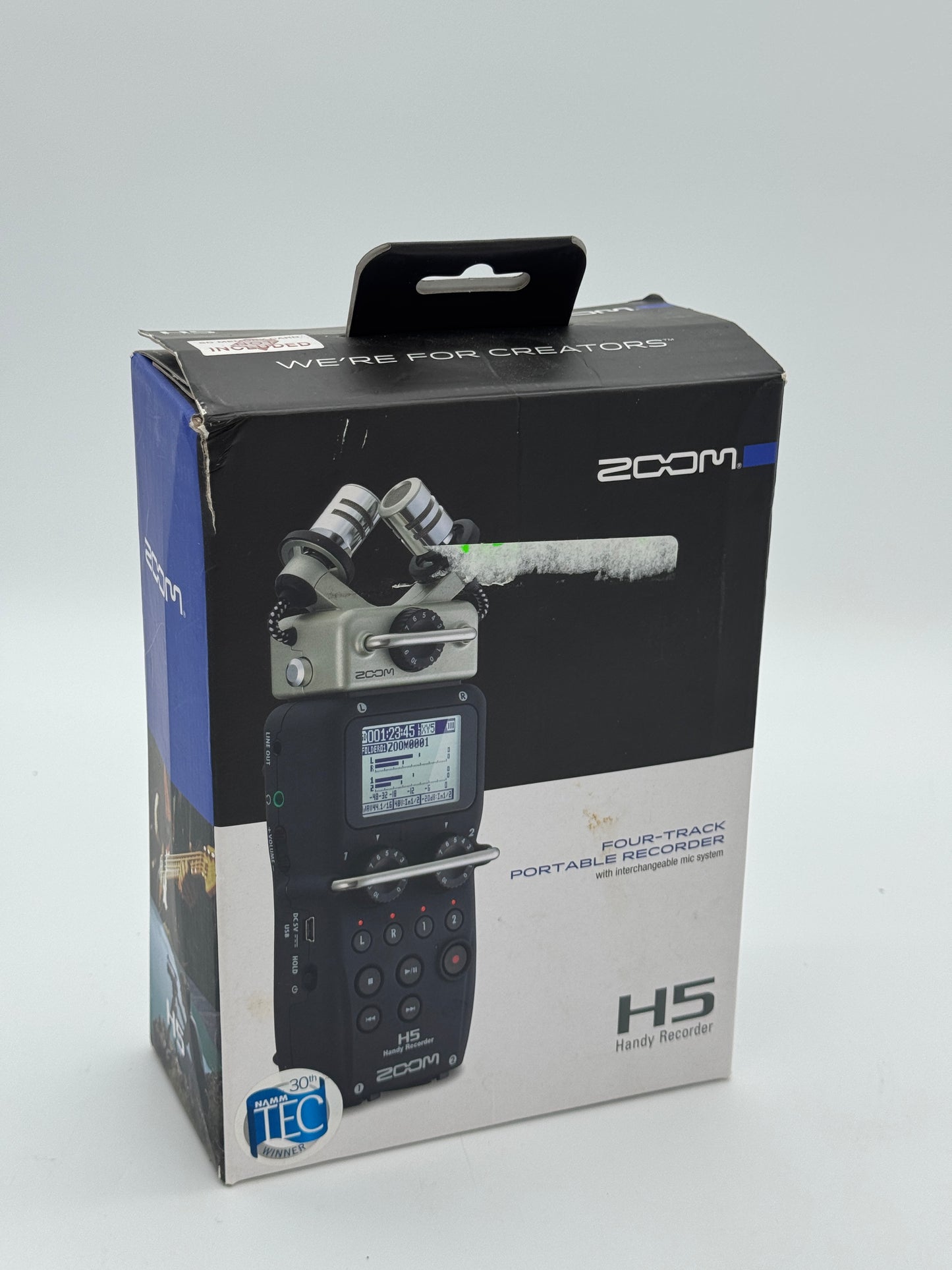 Zoom H5 Handy Recorder - New In Box - Black