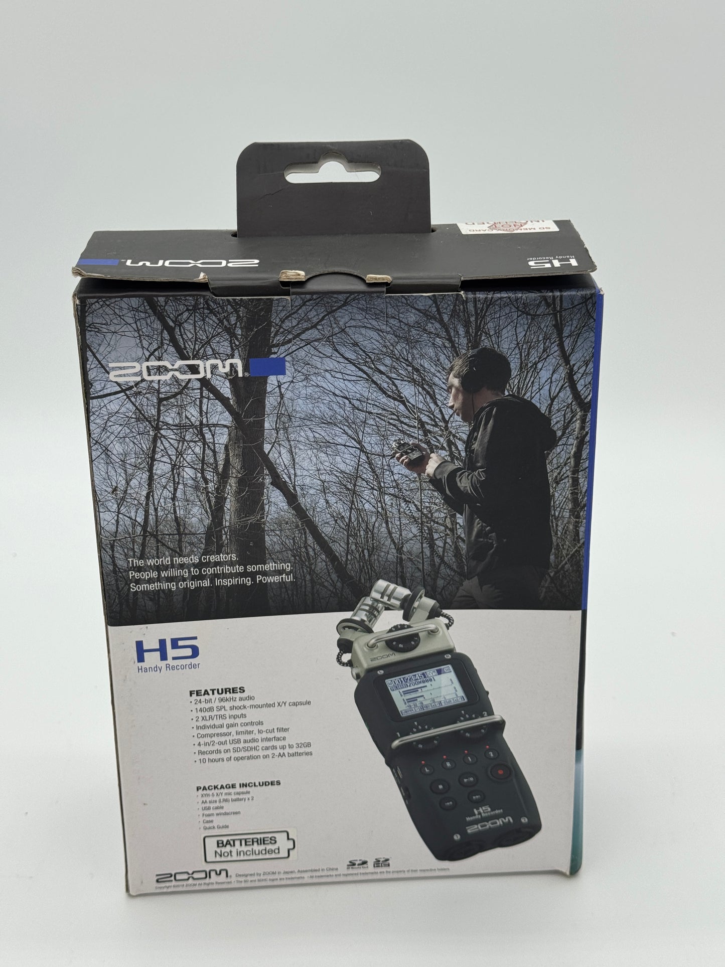 Zoom H5 Handy Recorder - New In Box - Black