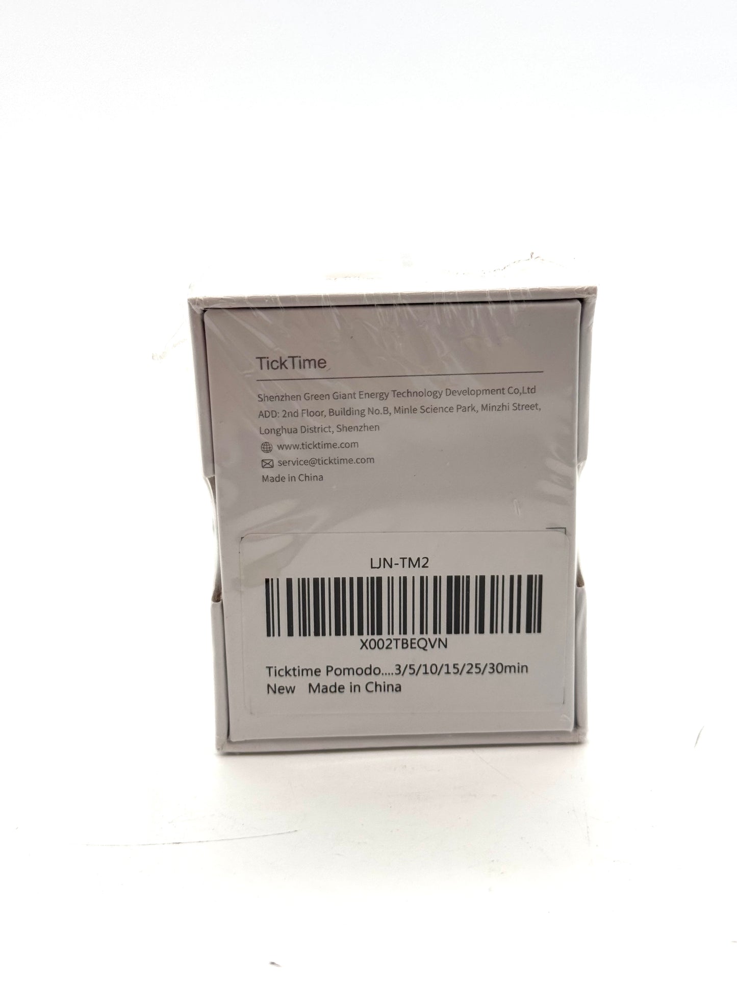 Ticktime Pomodoro Timer Cube Gray