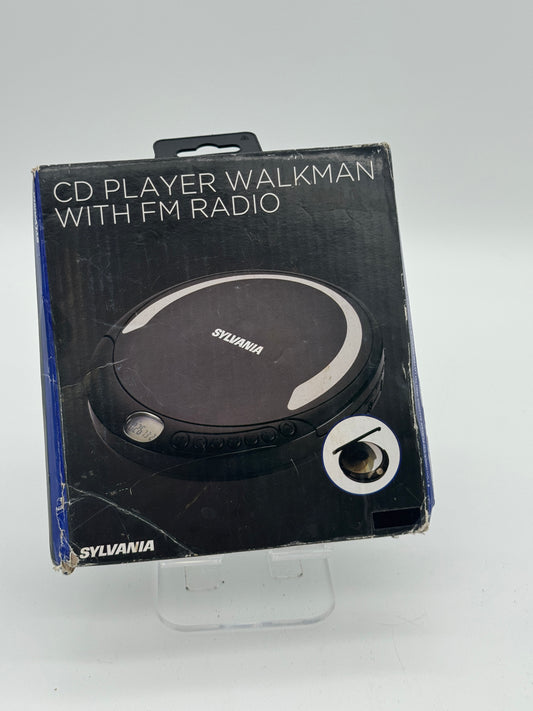SYLVANIA CD Player Walkman with FM Radio - Multi-Colored - New In Box