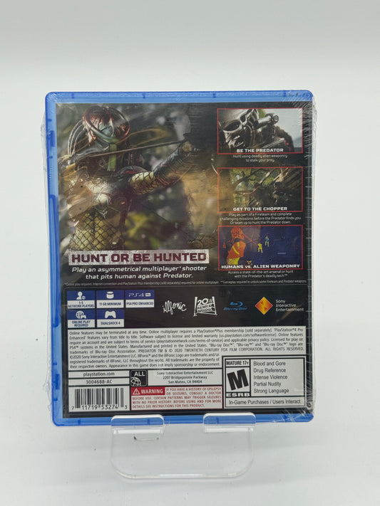 New Playstation 4 Game - Predator: Hunting Grounds