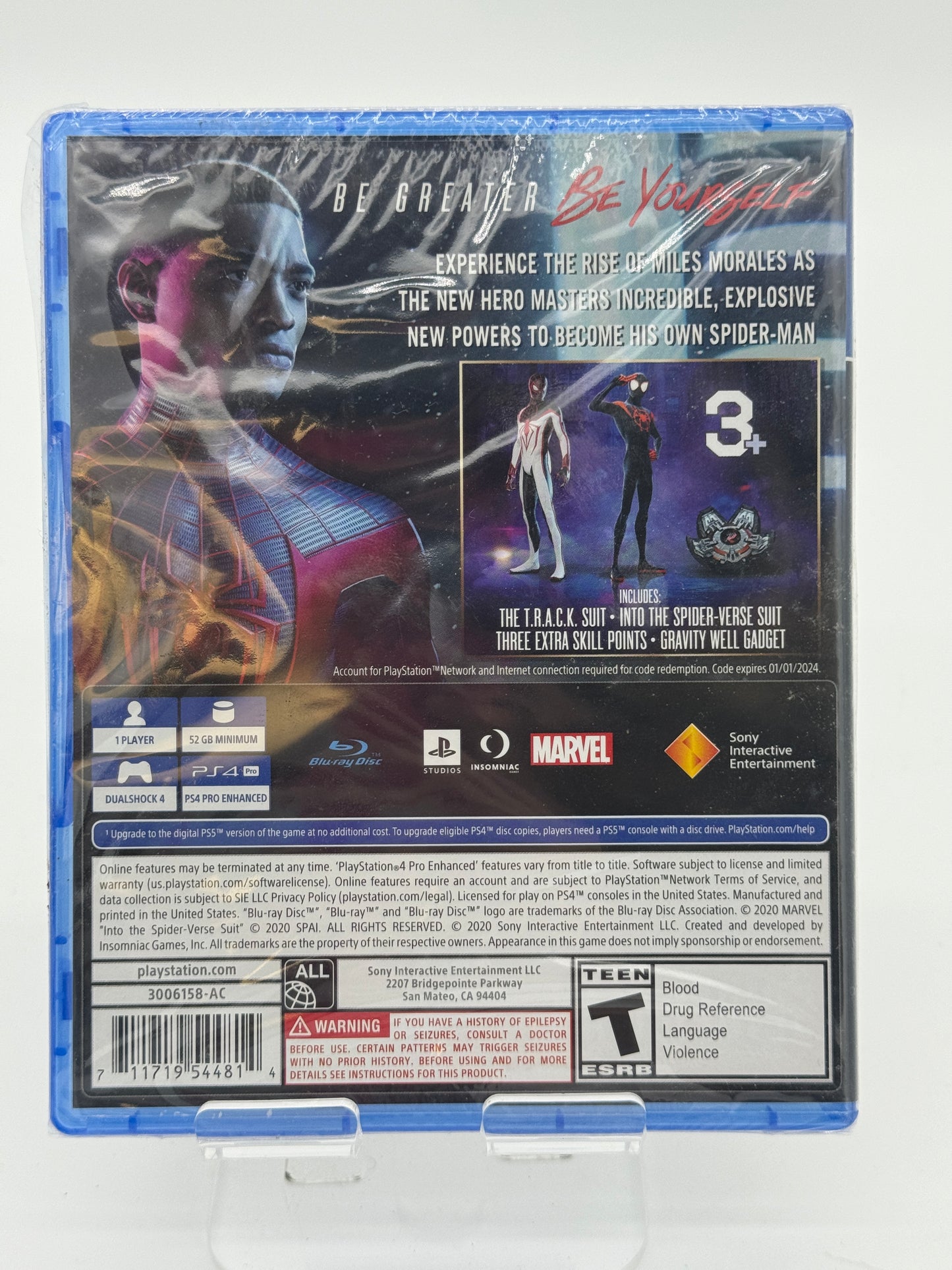 Playstation 4 Marvel Spiderman: Miles Morales [Launch Edition] - New In Box