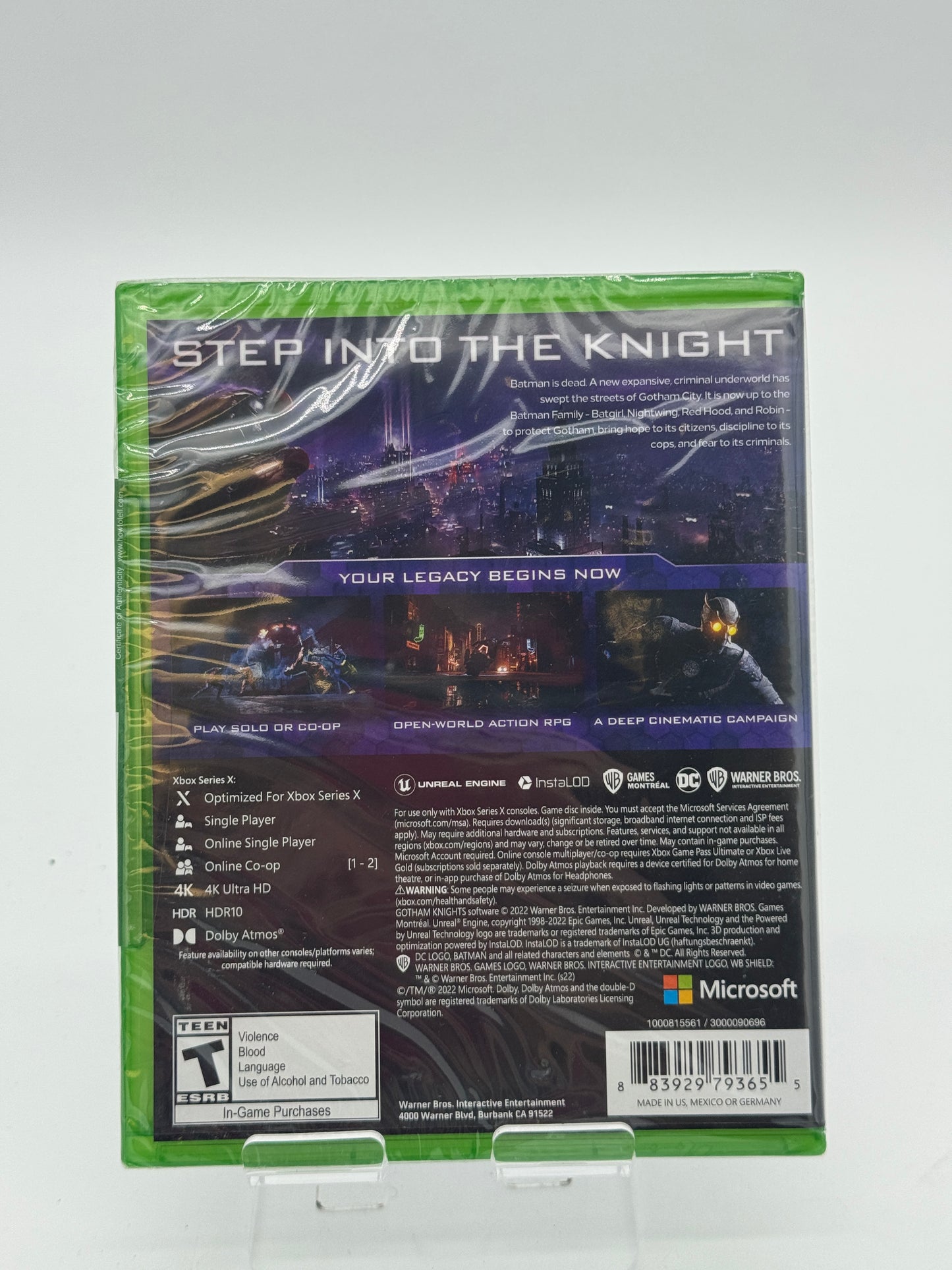 Xbox Series X - Gotham Knights - New In Box