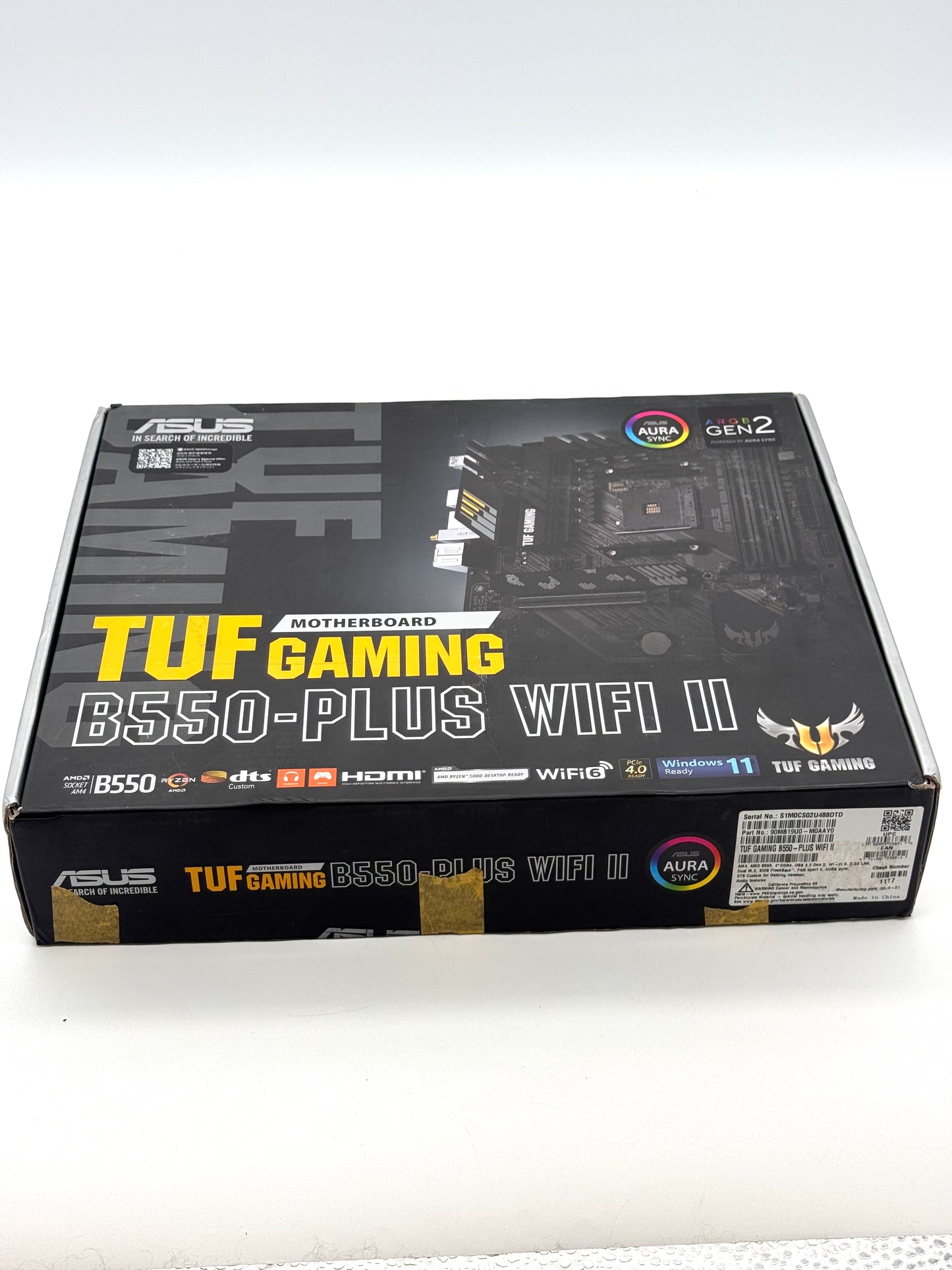 ASUS TUF GAMING B550-PLUS WIFI 2 Motherboard Black New In Box