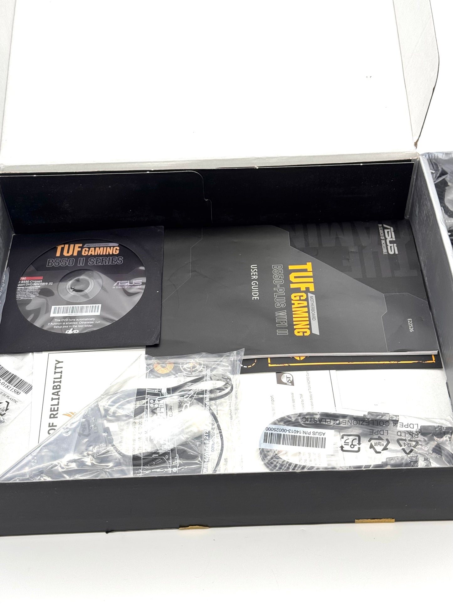 ASUS TUF GAMING B550-PLUS WIFI 2 Motherboard Black New In Box