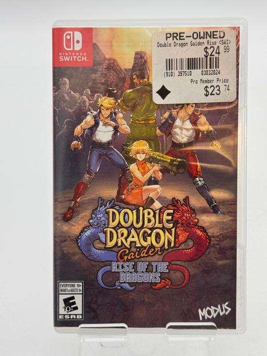 Double Dragon Gaiden: Rise of the Dragons Nintendo Switch