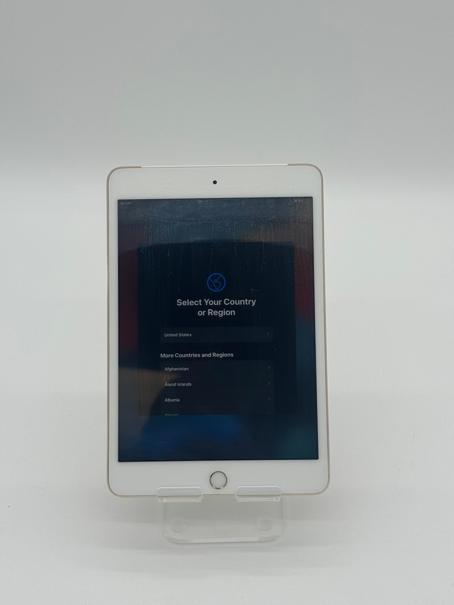 Apple iPad Mini 4th Gen A1550 - Gold - 32GB - Used (Parts Only)