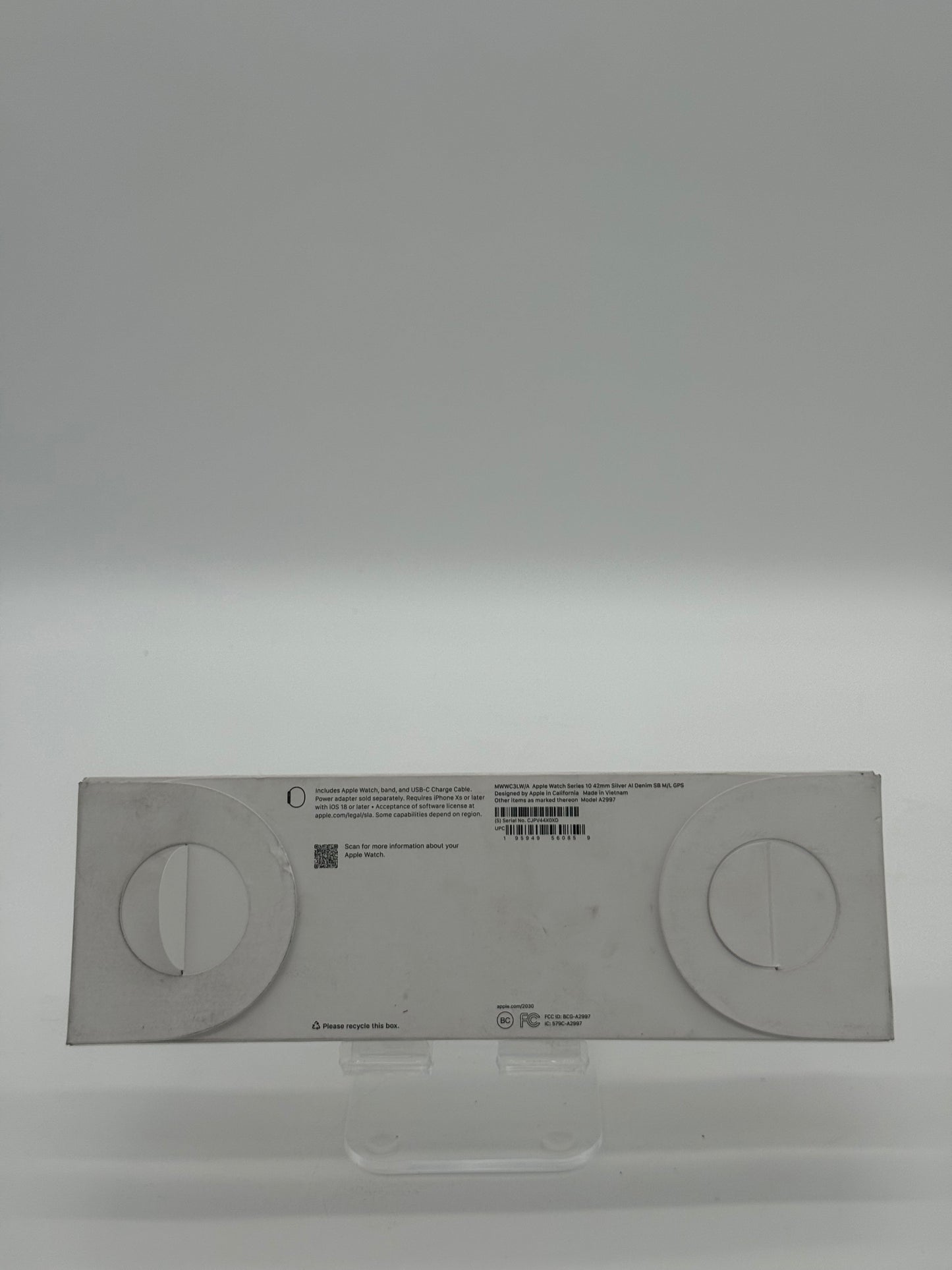 Apple Watch Series 10 42MM A2997 - GPS Only, Silver, New in Box